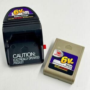 NEW BRIGHT 6V NiCd RC Radio Control Battery and Charger A519201194 EXCELLENT